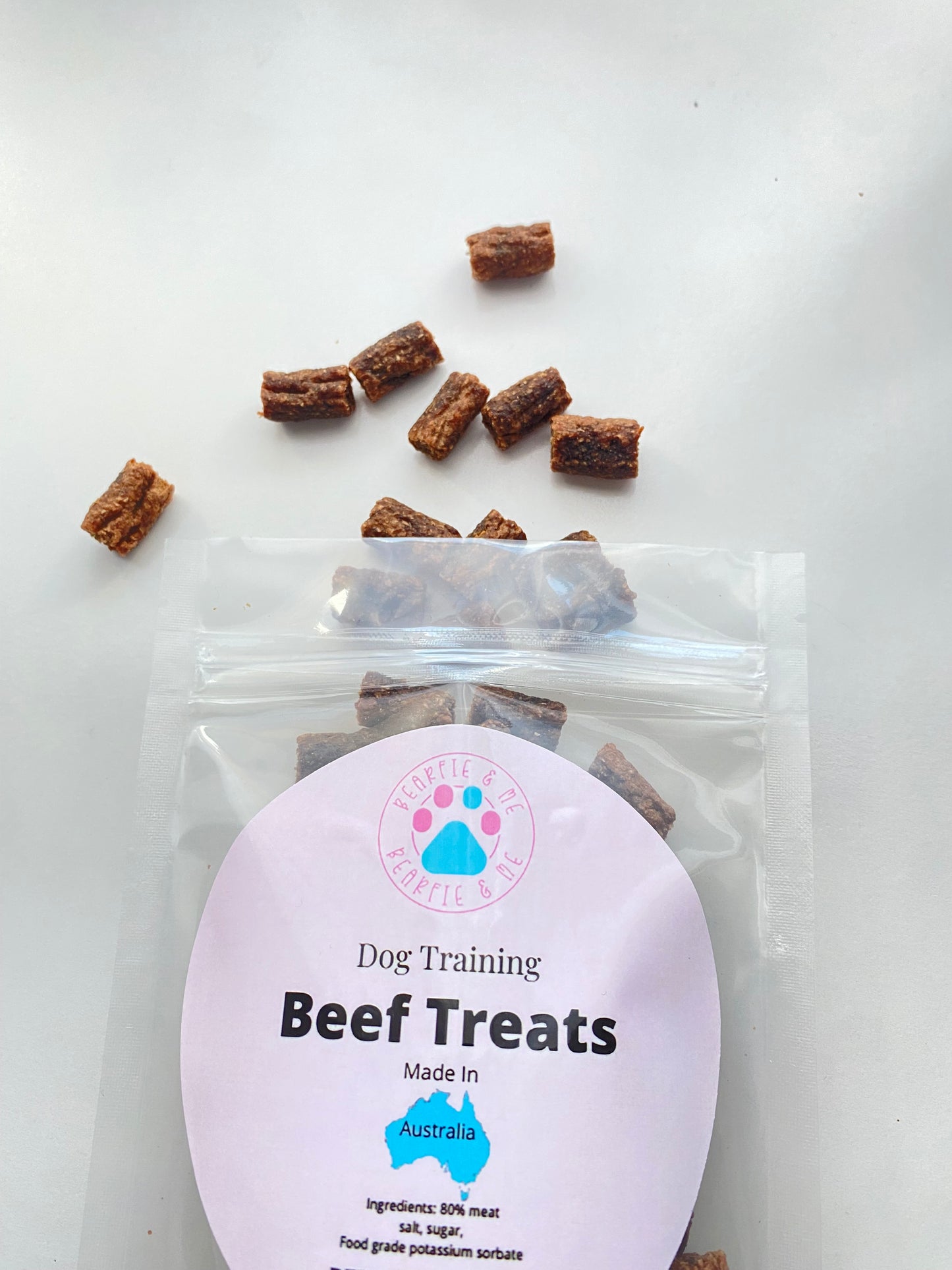 Beef training treats