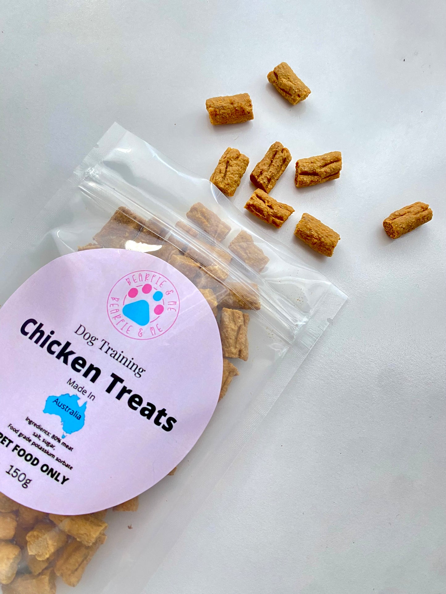 Chicken training treats