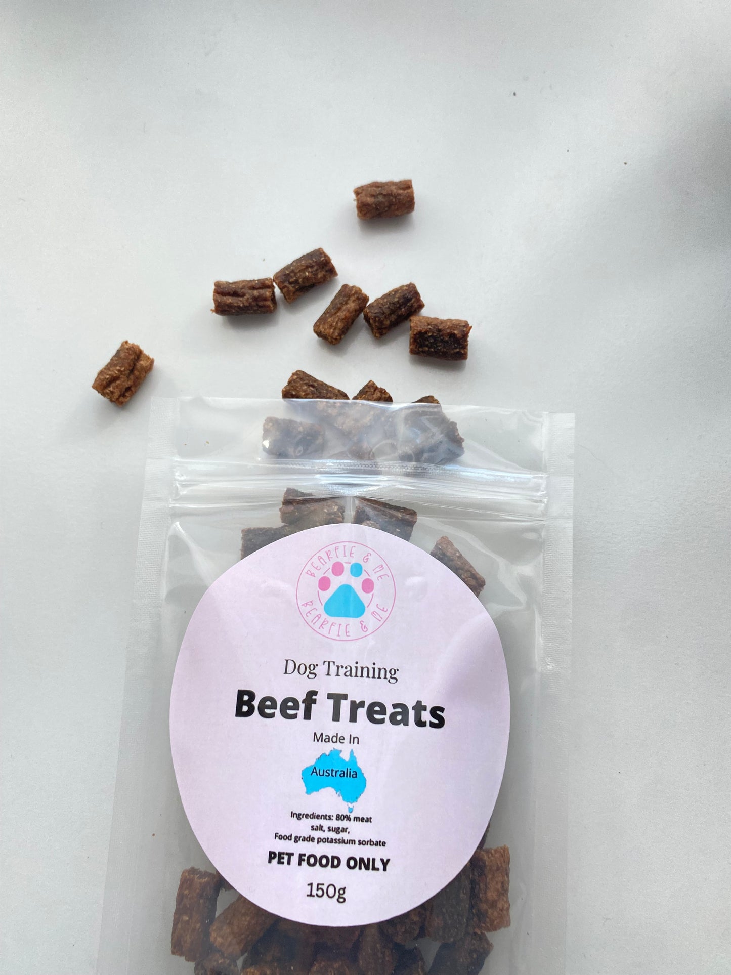 Beef training treats