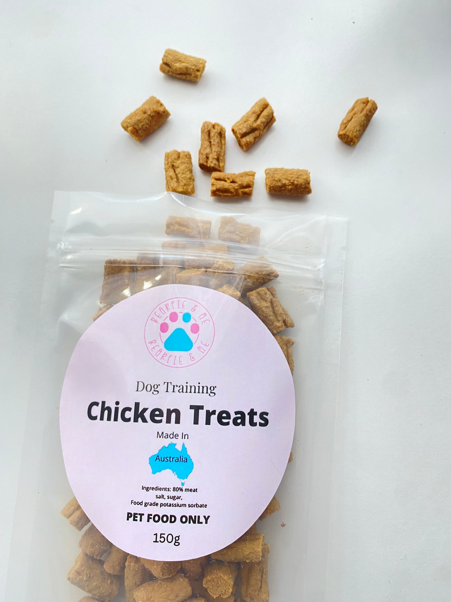 Chicken training treats