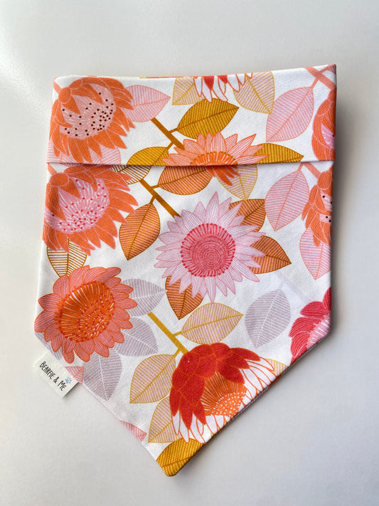 Autumn flowers bandana