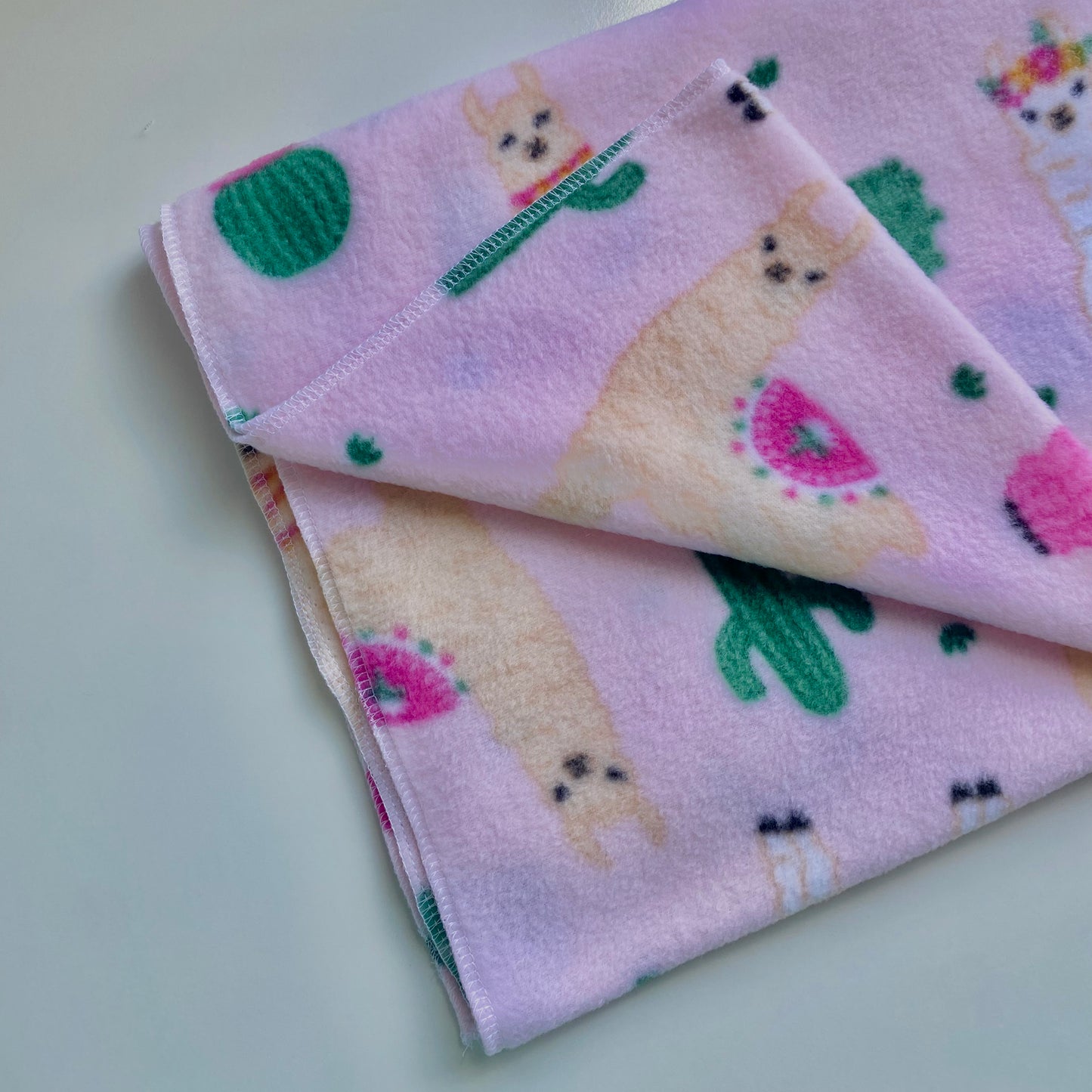 Pink Llama Pet blanket