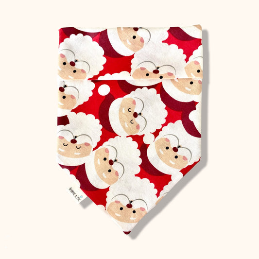 Santa paws bandana